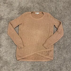 Madewell Women's Brown Crew Neck Sweater